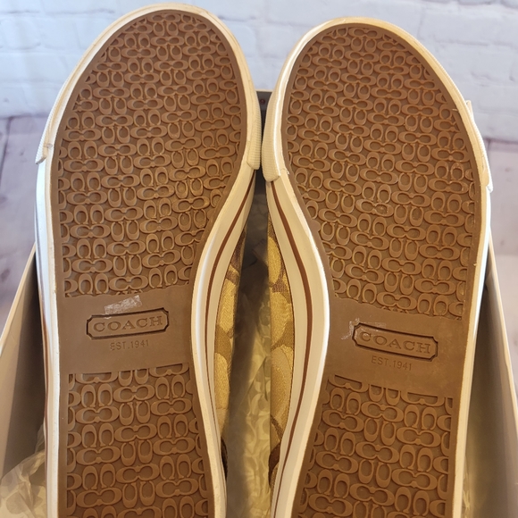 Coach Khaki Sneakers - Picture 4 of 6